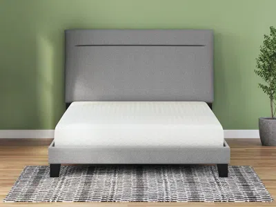 Ashley Chime 8 Inch Medium Memory Foam King Mattress In A Box In White