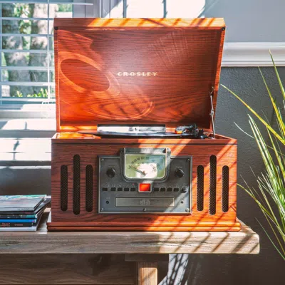 Ashley Crosley Musician Entertainment Center In Paprika