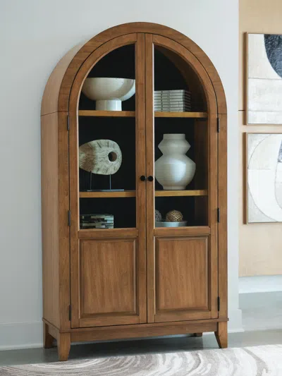 Ashley Dagandale Accent Cabinet In Natural/black