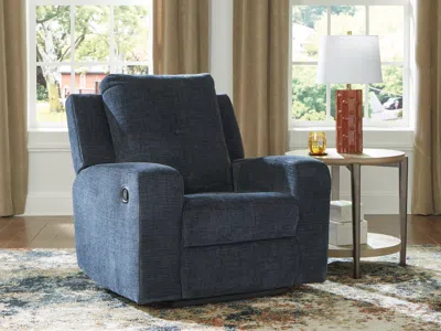Ashley Danum Manual Recliner In Ink