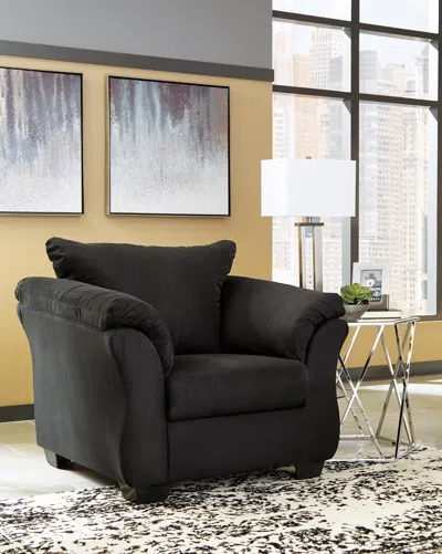 Ashley Darcy Chair In Black