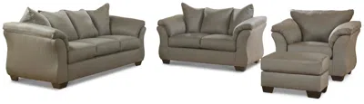 Ashley Darcy Sofa In Cobblestone
