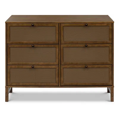 Ashley Davinci 18" 6 Drawer Dresser In Walnut
