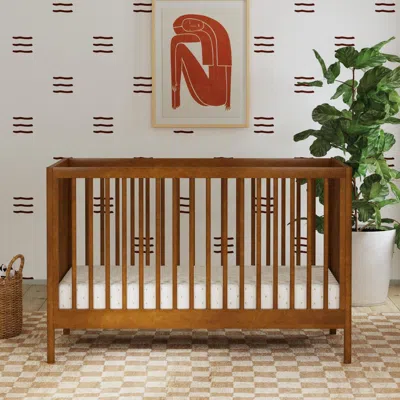 Ashley Davinci Birdie 3-in-1 Convertible Crib In Walnut