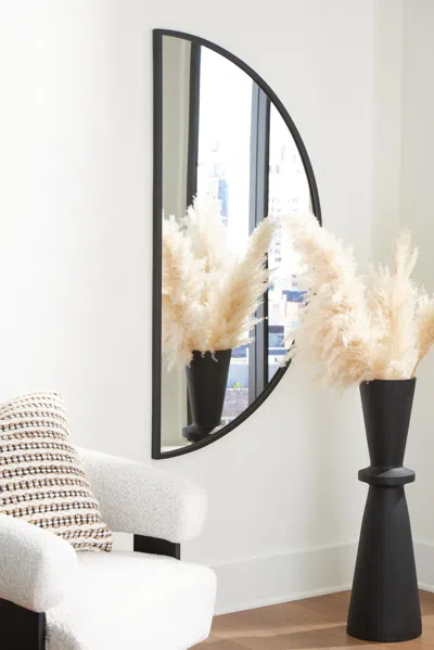 Ashley Denlow Accent Mirror In Black