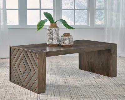 Ashley Dreggan Coffee Table In Brown