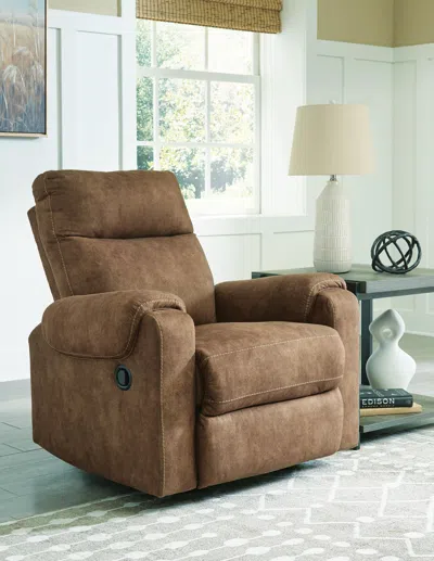 Ashley Edenwold Manual Recliner In Brindle