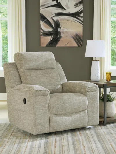Ashley Evereast Pass Manual Recliner In Stone