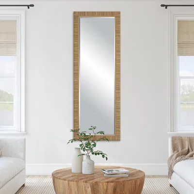 Ashley Exalted Living Rectangle Wall Mirror In Brown