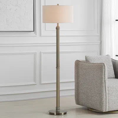 Ashley Exalted Living Sleek Floor Lamp In Gold