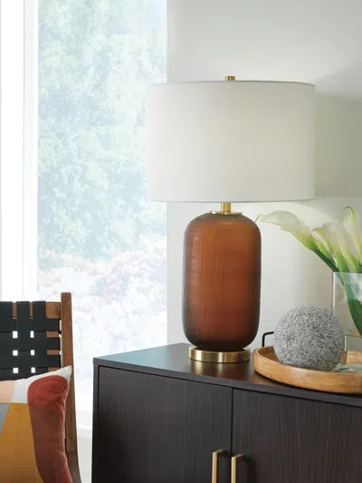 Ashley Farberman Table Lamp In Amber