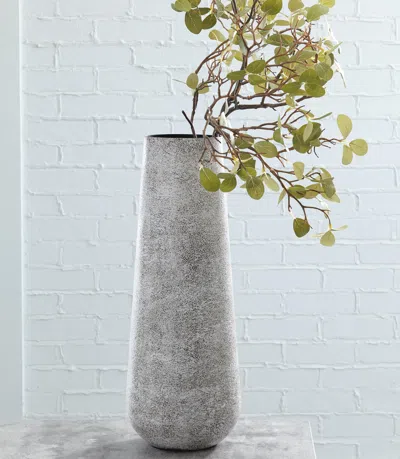 Ashley Flynn Large Vase In Antique White