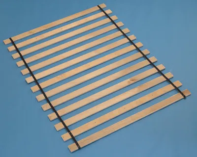 Ashley Frames And Rails Queen Wooden Roll Slats In Brown
