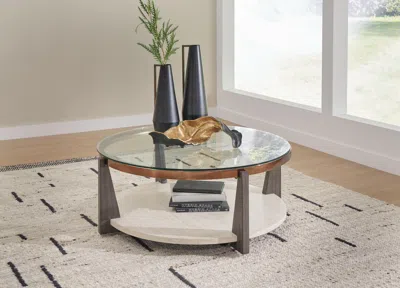 Ashley Frazwa Coffee Table In Multi