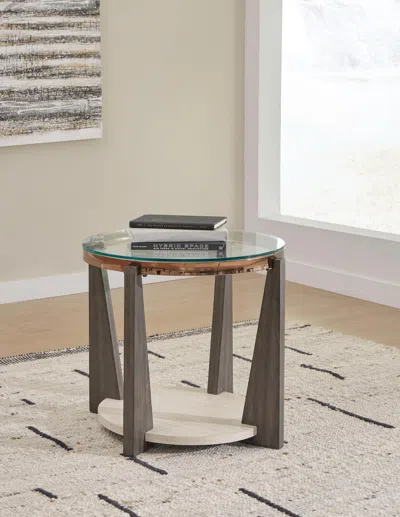 Ashley Frazwa End Table In Multi