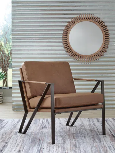 Ashley Garronmont Accent Chair In Caramel