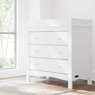 Ashley Graco Noah 3 Drawer Chest With Changing Topper In White