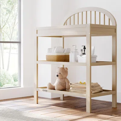 Ashley Graco Olivia Changing Table In Driftwood