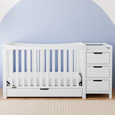 Ashley Graco Remi 4-in-1 Convertible Crib And Changer In White