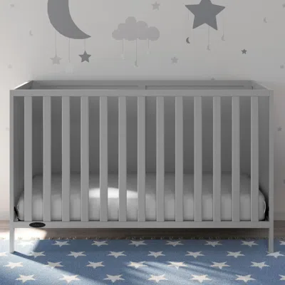 Ashley Graco Theo 3-in-1 Convertible Crib In Pebble Gray
