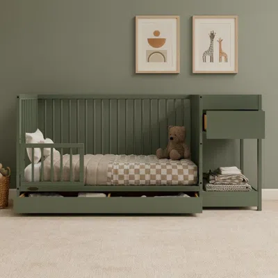 Ashley Graco Toddler Safety Guardrail (dowels) In Olive