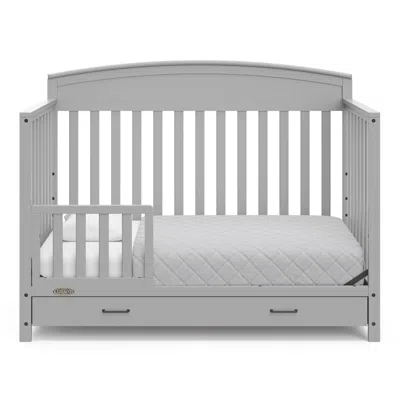 Ashley Graco Toddler Safety Guardrail (slats) In Pebble Gray