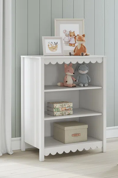 Ashley Hallityn Bookcase In White