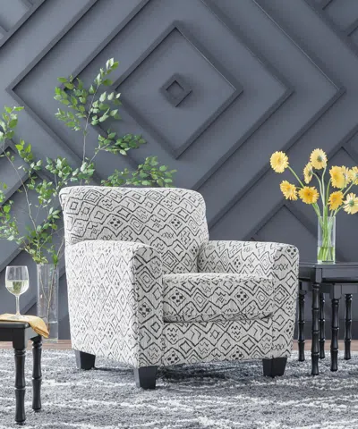 Ashley Hayesdale Accent Chair In Black/cream