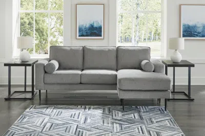 Ashley Hazela Sofa Chaise In Charcoal
