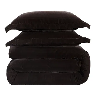 Ashley Hiend Accents Estelle 3- Piece King Comforter Set In Cocoa