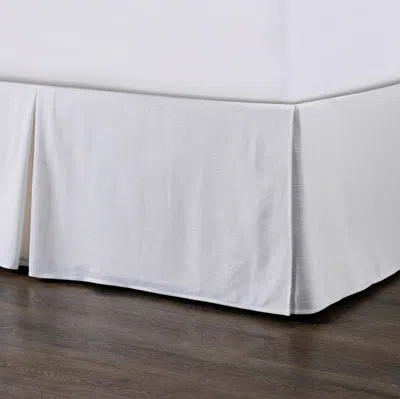 Ashley Hiend Accents Hera 1-piece Queen Tailored Bed Skirt In White