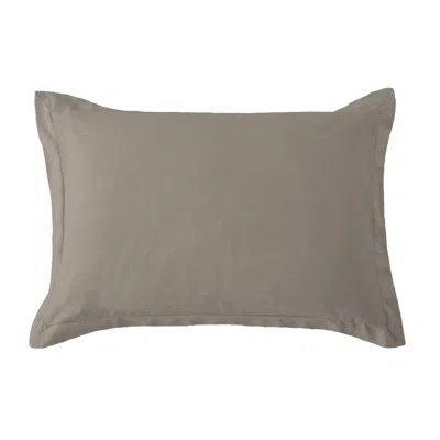 Ashley Hiend Accents Hera Dutch Euro Pillow In Taupe