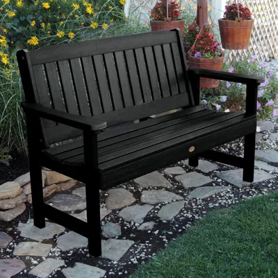 Ashley Highwood Usa Lehigh 5-foot Garden Bench In Black