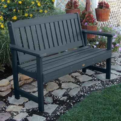 Ashley Highwood Usa Lehigh 5-foot Garden Bench In Federal Blue