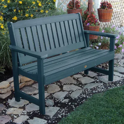 Ashley Highwood Usa Lehigh 5-foot Garden Bench In Nantucket Blue