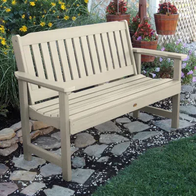 Ashley Highwood Usa Lehigh 5-foot Garden Bench In Whitewash