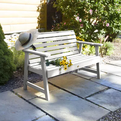 Ashley Highwood Usa Weatherly 4-foot Garden Bench In White