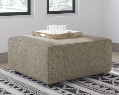 Ashley Hoylake Ottoman In Chocolate