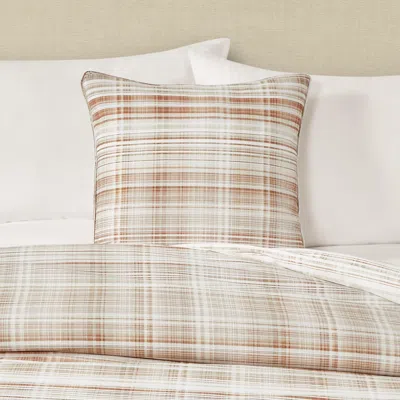 Ashley J. Queen Modern Pascal Decorative Throw Pillow In Cinnamon
