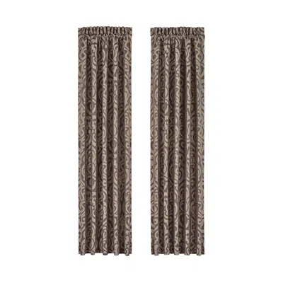 Ashley J. Queen New York Astoria Window Panel Pair In Mink