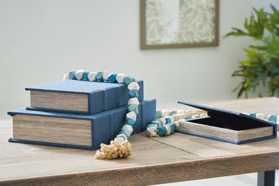 Ashley Jolina Box Set (set Of 3) In Blue