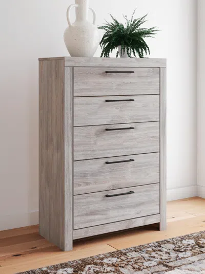 Ashley Jonnifer Chest Of Drawers In Gray