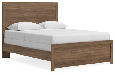 Ashley Jonnifer Queen Panel Bed In Auburn