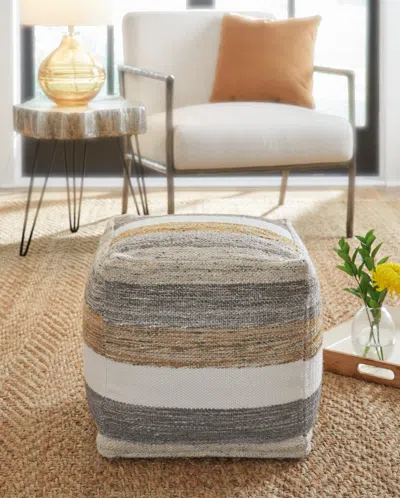 Ashley Josalind Pouf In Multi
