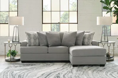 Ashley Keener 2-piece Sectional With Chaise In Ash