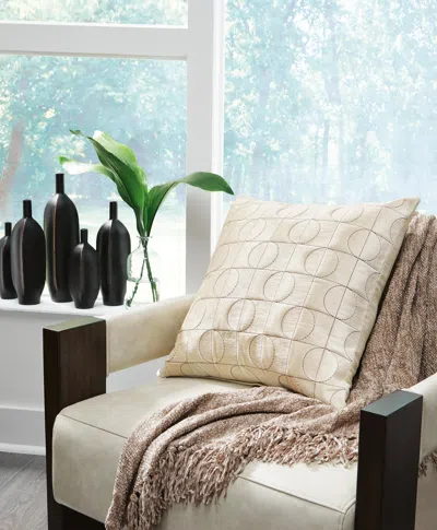 Ashley Kydner Pillow (set Of 4) In Beige/brown