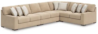 Ashley Larce Next-gen Nuvella™ Performance Fabric 4-piece Sectional In Dune