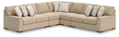Ashley Larce Next-gen Nuvella™ Performance Fabric 5-piece Sectional In Dune