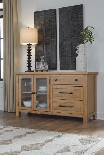 Ashley Lenora Wall Decor In Antique Black