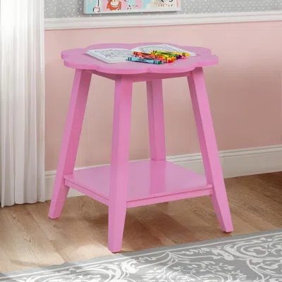 Ashley Linon Macey Side Table In Pink